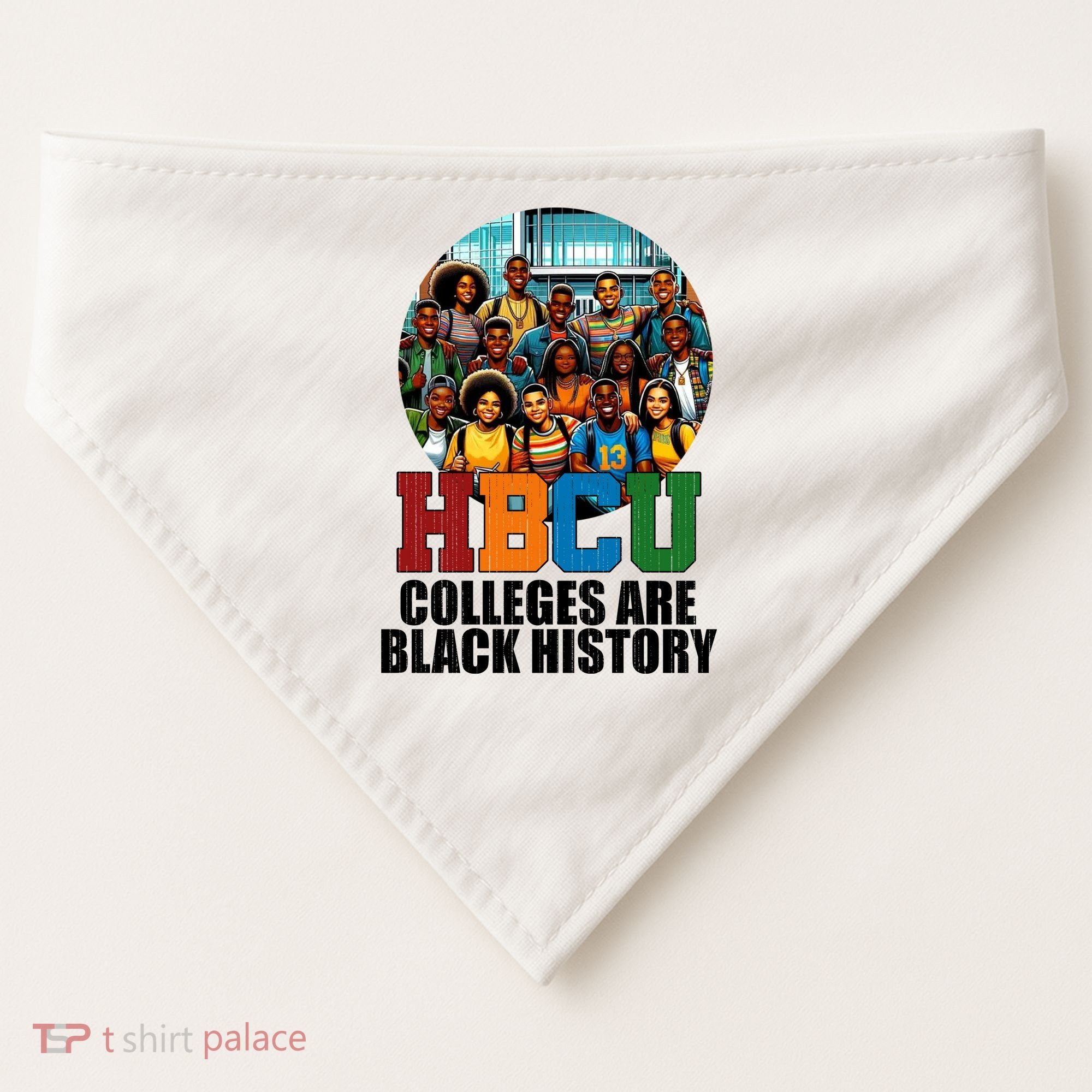 Hbcu Colleges Are Black History Month USA-Made Doggie Bandana