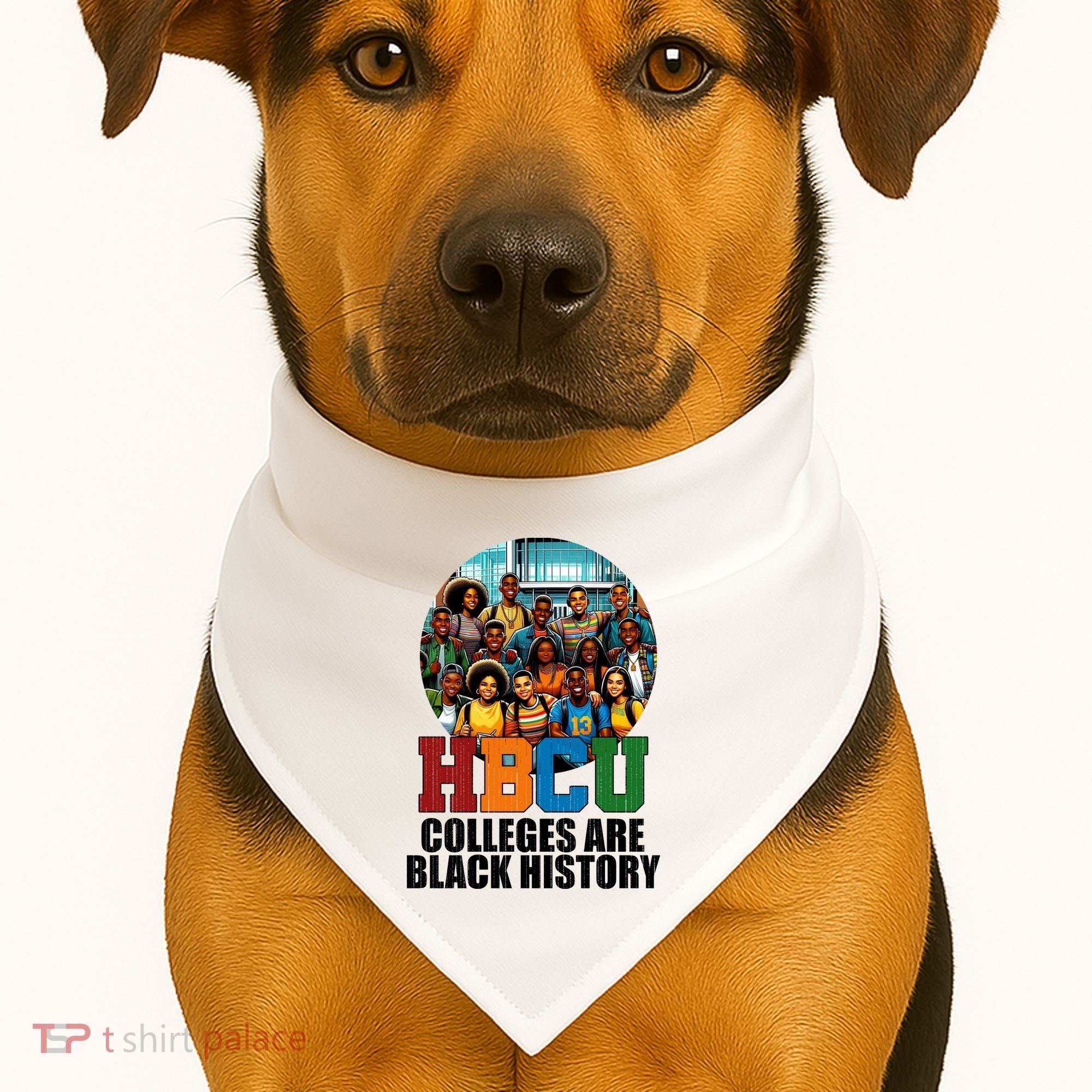 Hbcu Colleges Are Black History Month USA-Made Doggie Bandana