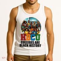 Hbcu Colleges Are Black History Month Tank Top thumb 3