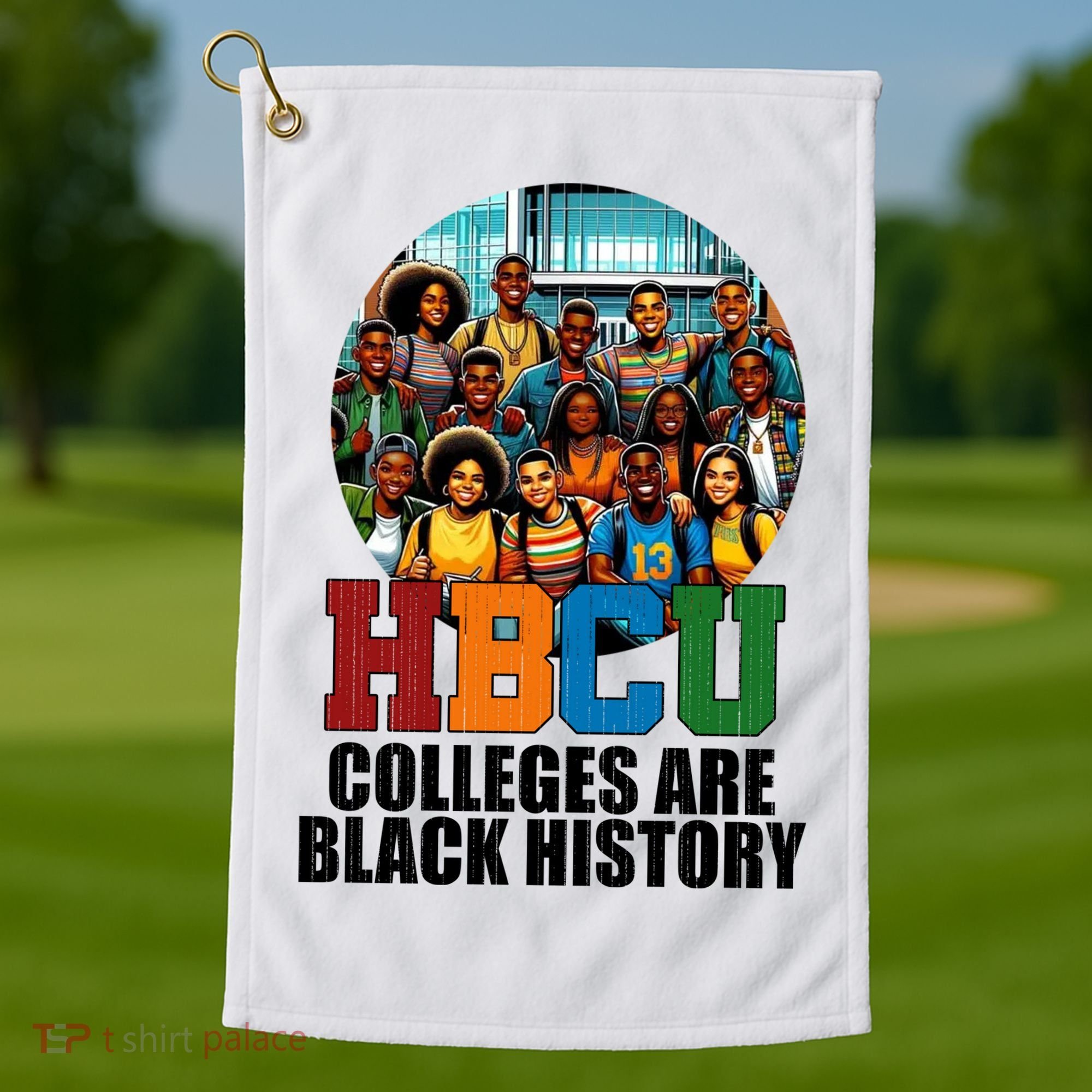 Hbcu Colleges Are Black History Month Golf Towel