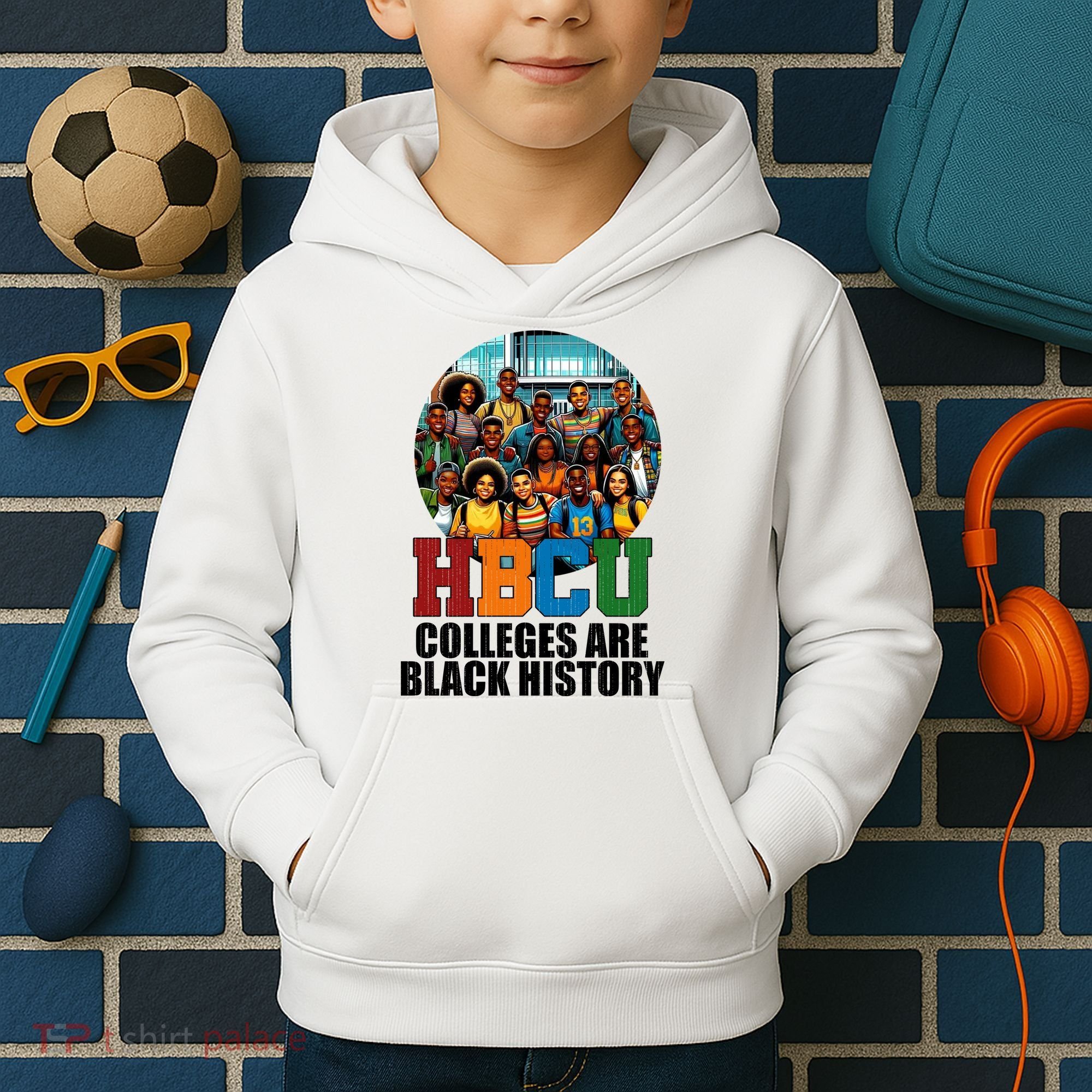 Hbcu Colleges Are Black History Month Kids Hoodie
