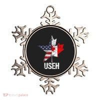 Half Canadian American Useh Canada Usa Flag United States Ornament thumb 0