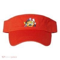Halloween Cats Anime Cat Kawaii Neko Pumpkin Cat Lover Halloween Visor thumb 0