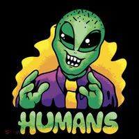 Humans Crazy Alien Funny Coffee Mug thumb 5