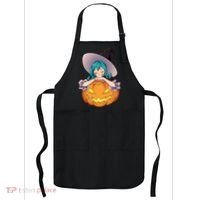 Halloween Cute Anime Witch Pumpkin Apron thumb 0