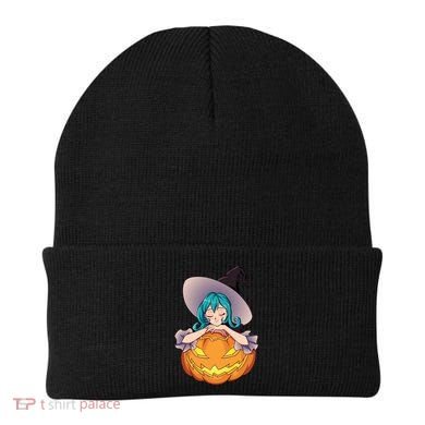 Halloween Cute Anime Witch Pumpkin Beanie