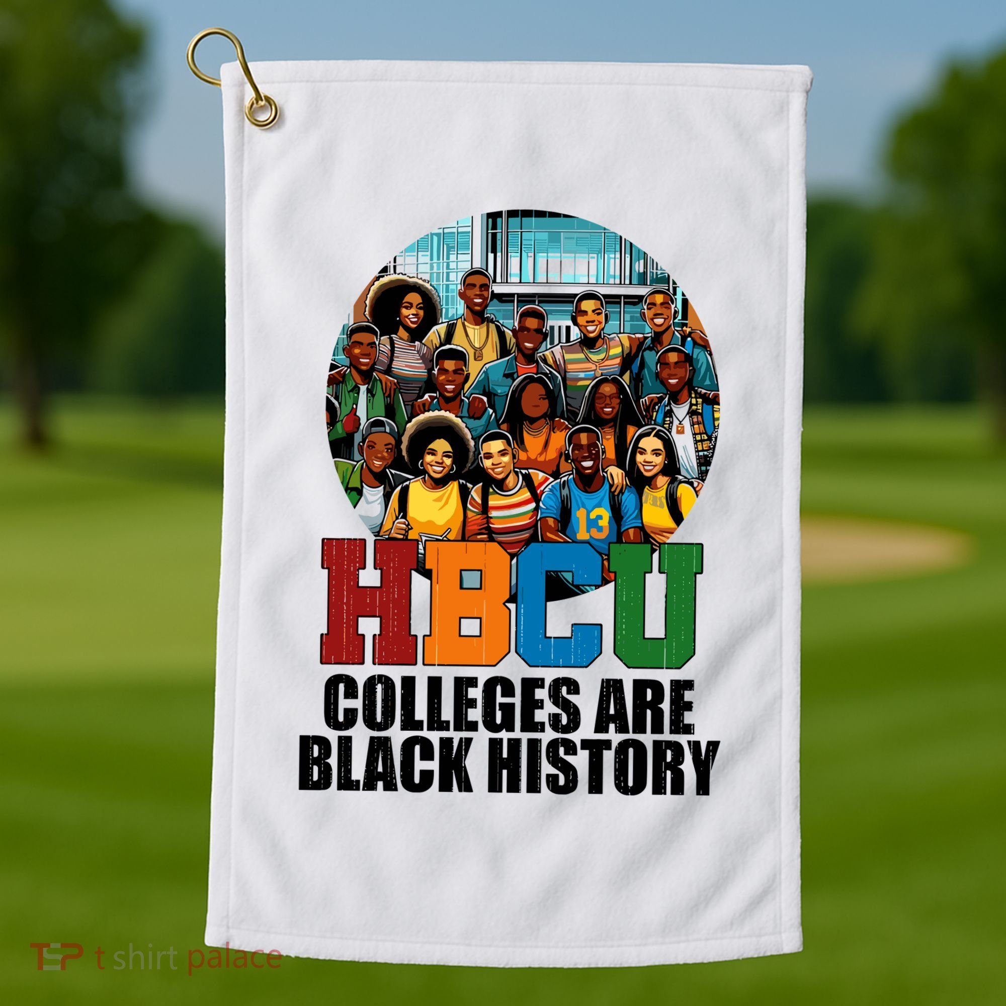 Hbcu Colleges Are Black History Month Golf Towel