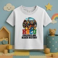 Hbcu Colleges Are Black History Month Toddler T-Shirt thumb 3