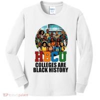 Hbcu Colleges Are Black History Month Kids Long Sleeve Shirt thumb 0