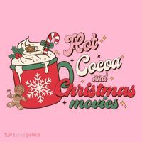 Hot Cocoa And Christmas Movies Coaster thumb 2