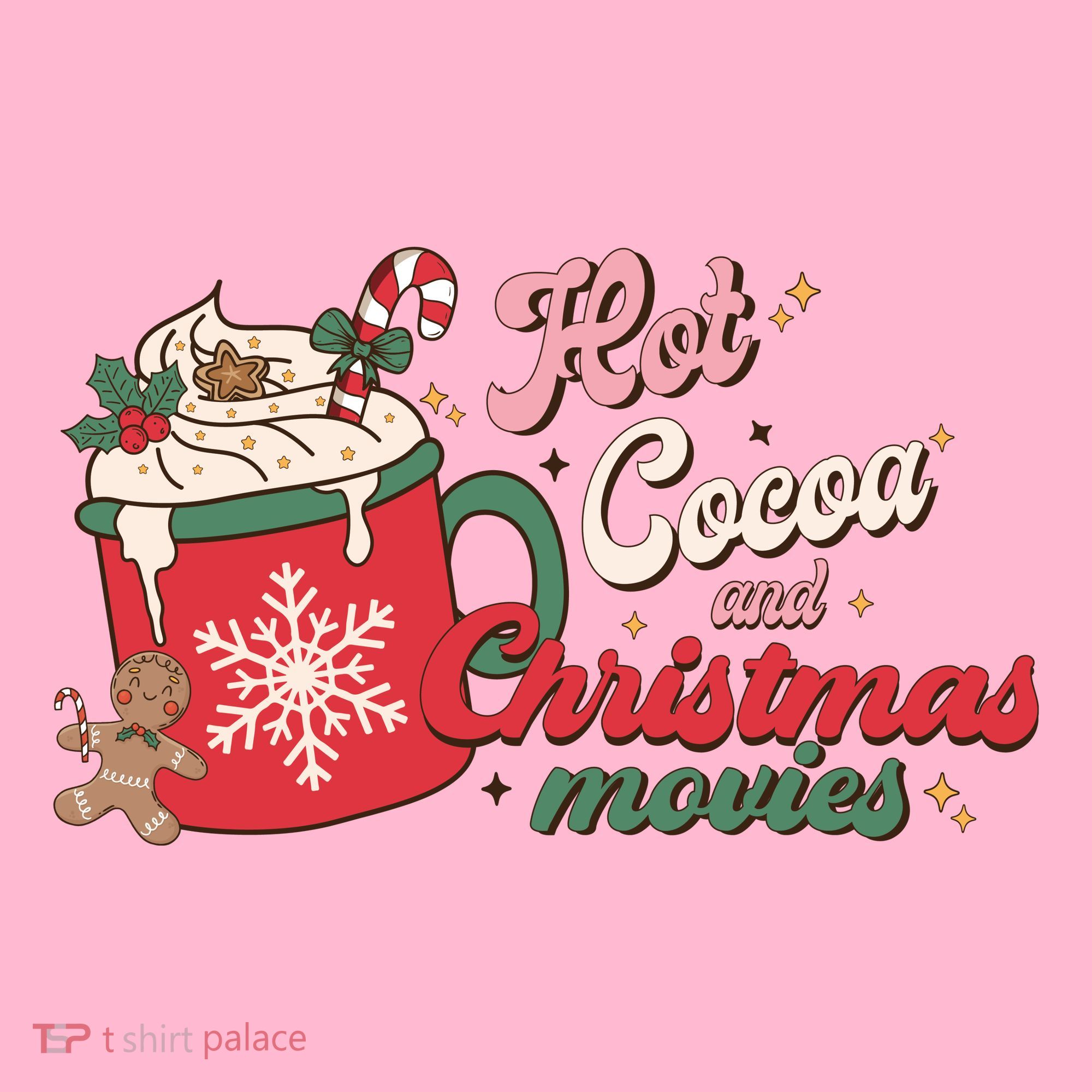 Hot Cocoa And Christmas Movies Coaster