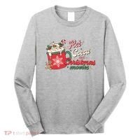 Hot Cocoa And Christmas Movies Long Sleeve Shirt thumb 0