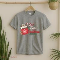 Hot Cocoa And Christmas Movies T-Shirt thumb 2