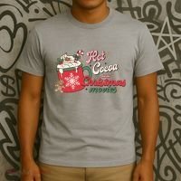 Hot Cocoa And Christmas Movies T-Shirt thumb 3