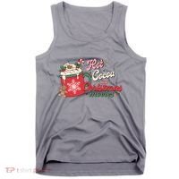 Hot Cocoa And Christmas Movies Tank Top thumb 0