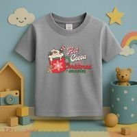 Hot Cocoa And Christmas Movies Toddler T-Shirt thumb 3