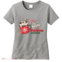 Hot Cocoa And Christmas Movies Women's T-Shirt thumb 0