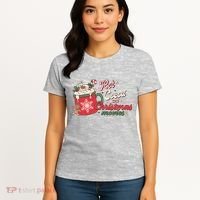 Hot Cocoa And Christmas Movies Women's T-Shirt thumb 4