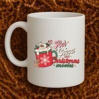 Hot Cocoa And Christmas Movies Coffee Mug thumb 2