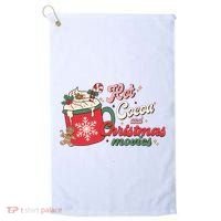 Hot Cocoa And Christmas Movies Golf Towel thumb 0