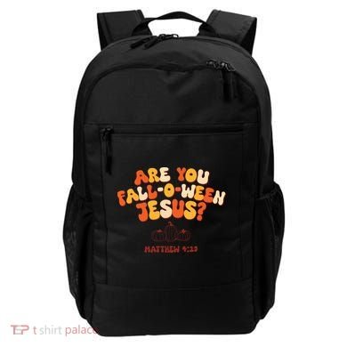 Halloween Christian Are You Fall O Ween Jesus Backpack