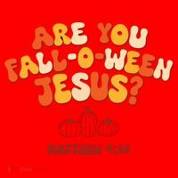 Halloween Christian Are You Fall O Ween Jesus Santa Hat thumb 1