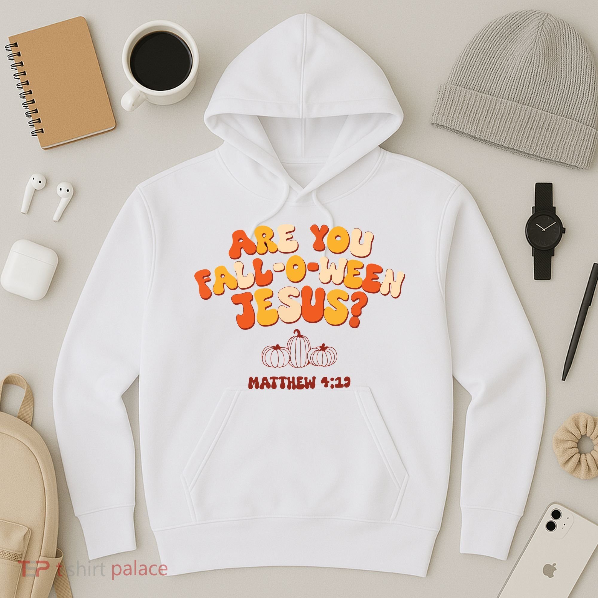 Halloween Christian Are You Fall O Ween Jesus Hoodie