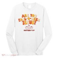Halloween Christian Are You Fall O Ween Jesus Long Sleeve Shirt thumb 0