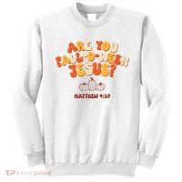 Halloween Christian Are You Fall O Ween Jesus Sweatshirt thumb 0