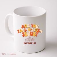 Halloween Christian Are You Fall O Ween Jesus Coffee Mug thumb 0