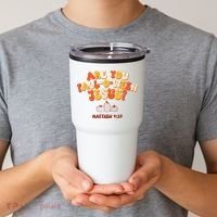 Halloween Christian Are You Fall O Ween Jesus Tumbler thumb 2