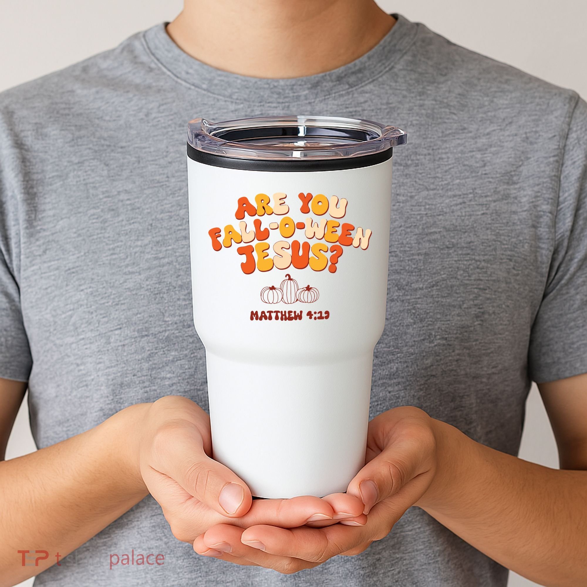 Halloween Christian Are You Fall O Ween Jesus Tumbler