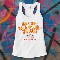 Halloween Christian Are You Fall O Ween Jesus Women's Tank Top thumb 3