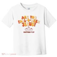 Halloween Christian Are You Fall O Ween Jesus Toddler T-Shirt thumb 0