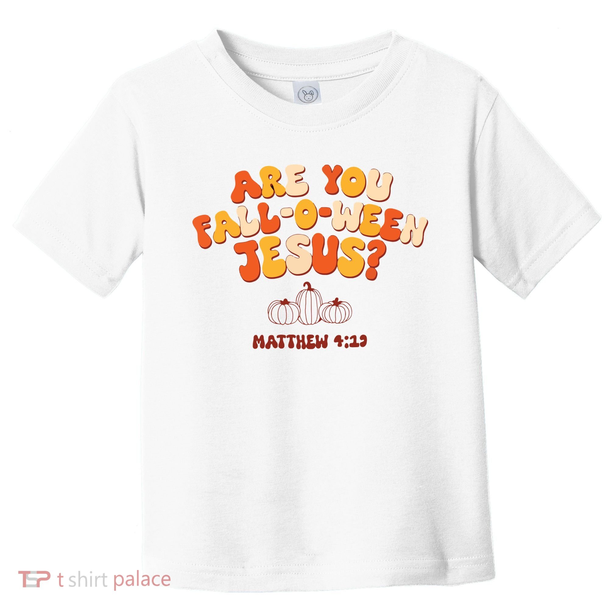 Halloween Christian Are You Fall O Ween Jesus Toddler T-Shirt