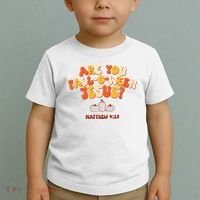Halloween Christian Are You Fall O Ween Jesus Toddler T-Shirt thumb 2