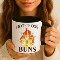 Hot Cross Buns Metal Rock Coffee Mug thumb 3