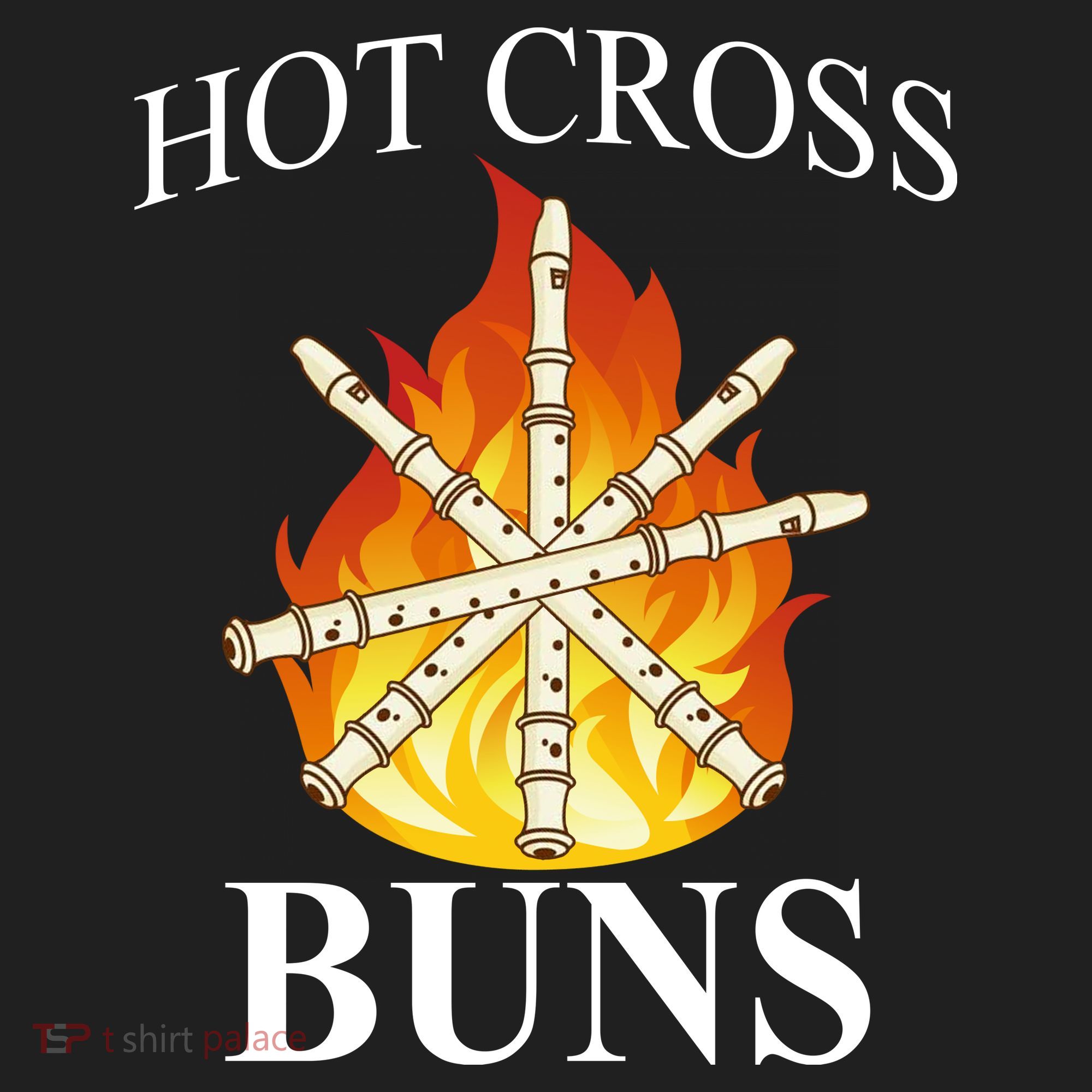 Hot Cross Buns Metal Rock Tumbler