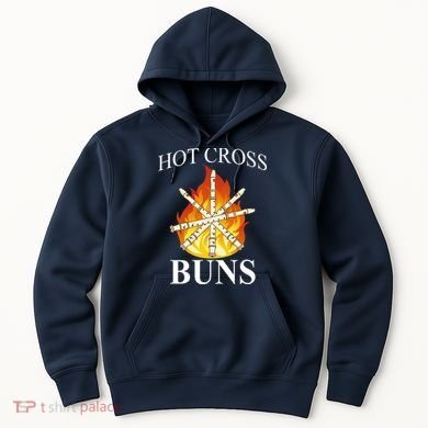 Hot Cross Buns Metal Rock Hoodie