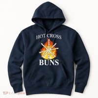 Hot Cross Buns Metal Rock Hoodie thumb 0