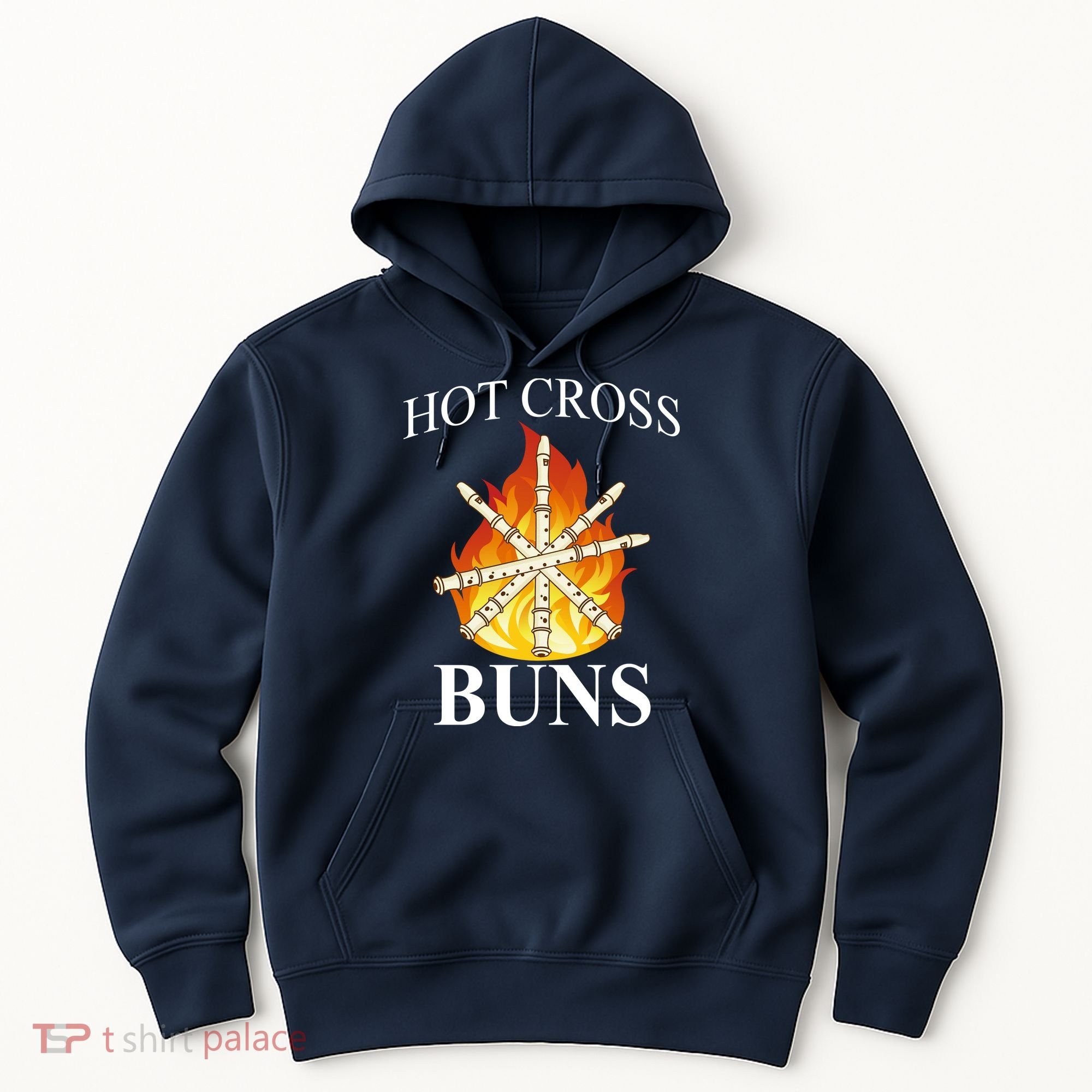 Hot Cross Buns Metal Rock Hoodie