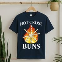 Hot Cross Buns Metal Rock T-Shirt thumb 2
