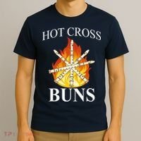 Hot Cross Buns Metal Rock T-Shirt thumb 3