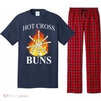 Hot Cross Buns Metal Rock Pajama Set thumb 0