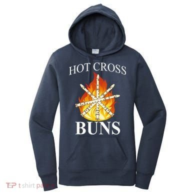 Hot Cross Buns Metal Rock Women's Hoodie