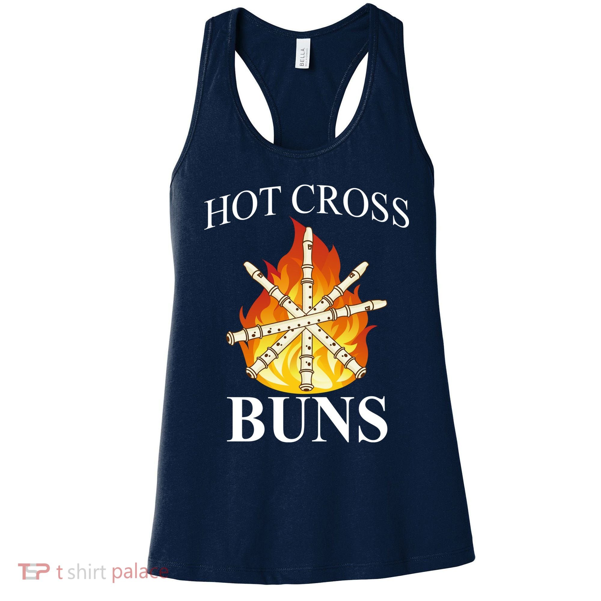 Hot Cross Buns Metal Rock Women's Tank Top