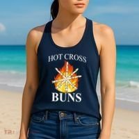 Hot Cross Buns Metal Rock Women's Tank Top thumb 2