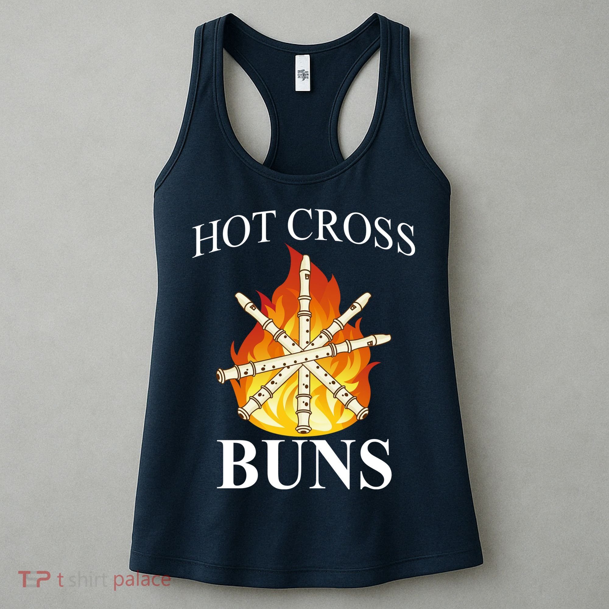 Hot Cross Buns Metal Rock Women's Tank Top