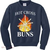 Hot Cross Buns Metal Rock Kids Sweatshirt thumb 0