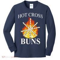 Hot Cross Buns Metal Rock Kids Long Sleeve Shirt thumb 0